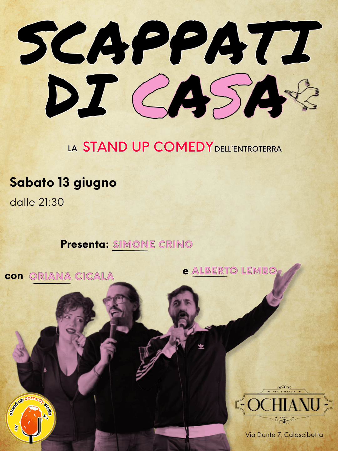 SCAPPATI DI CASA